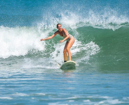 waveboarden on Bali